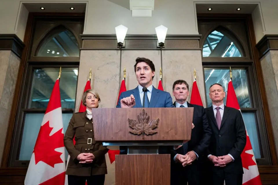  El primer ministro de Canadá, Justin Trudeau|Foto: EFE EPA Spence Colby Canadá presenta una demanda ante la OMC por los aranceles de Estados Unidos