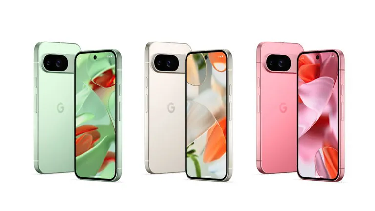 google-pixel-9-en-tres-colores