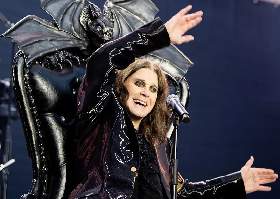 Ozzy Osbourne en el concierto 