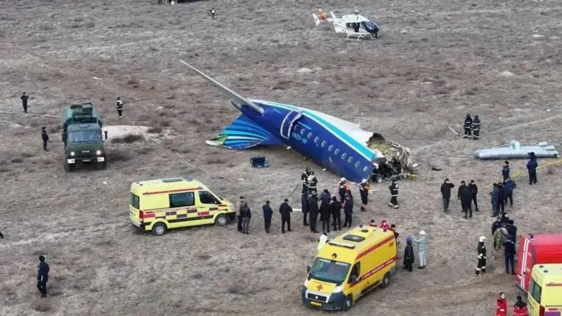 accidente aéreo Azerbaijan Airline| Reuters