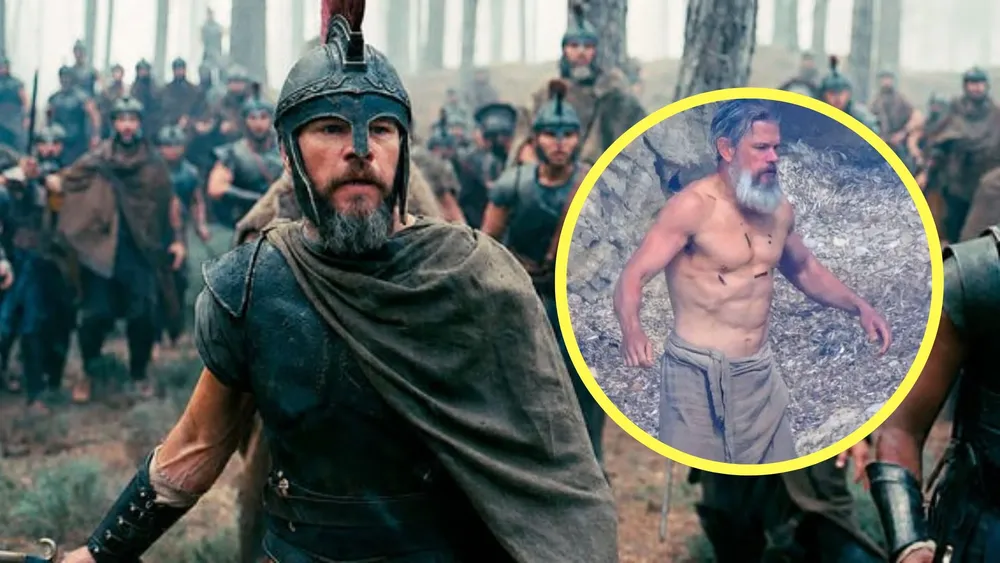 Matt Damon entrenó durante 5 meses para su papel en 'La Odisea' | Foto: Universal Pictures 