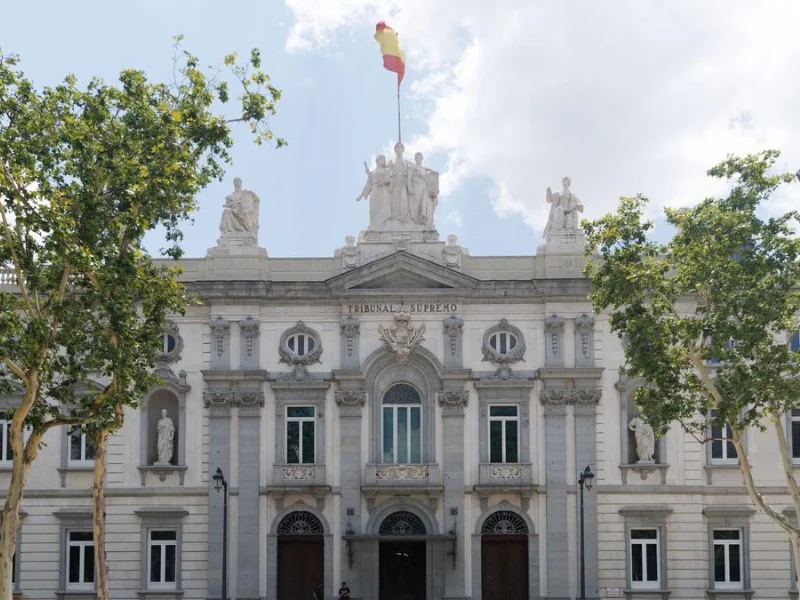 Fachada del Tribunal Supremo de España en Madrid|Foto: Europa Press