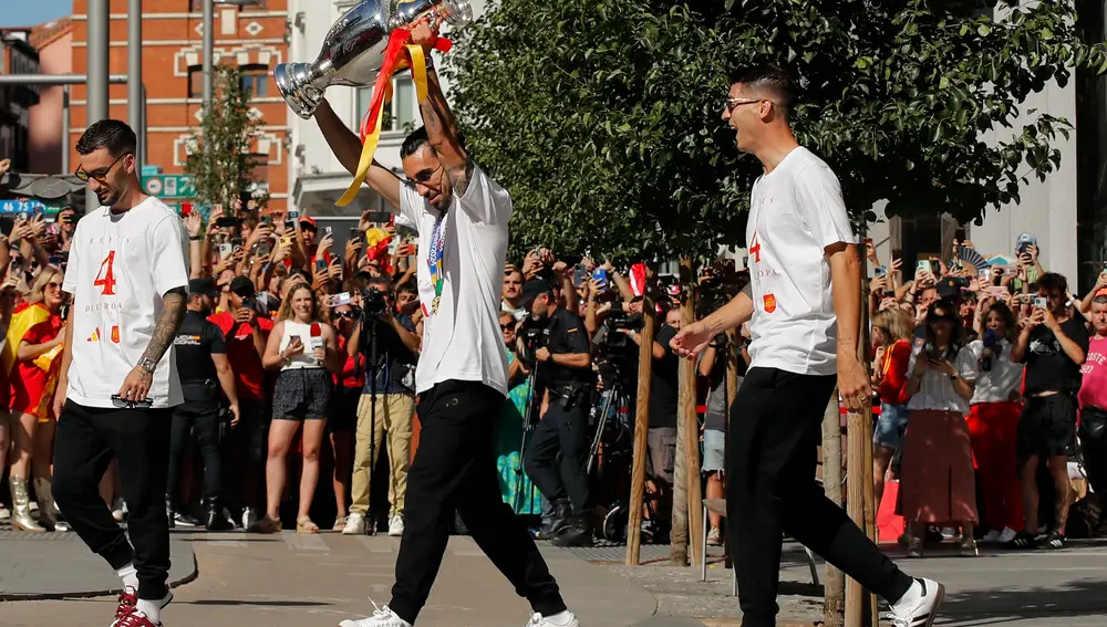 Celebración de Eurocopa 