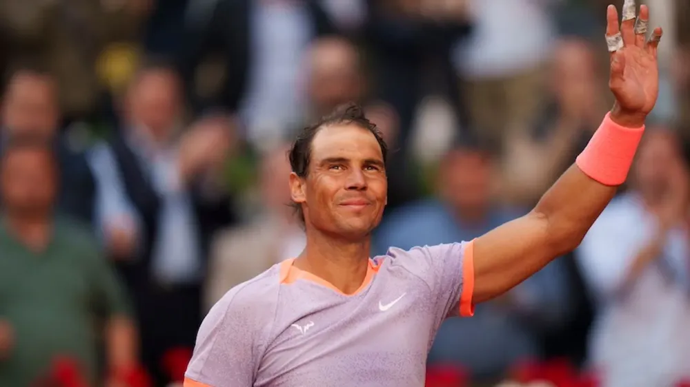 Sonríe Nadal en su debut en Madrid