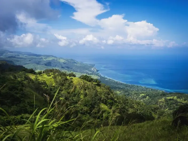 La vista desde lo alto en la isla Ataúro - BBC Mundo/Getty Images